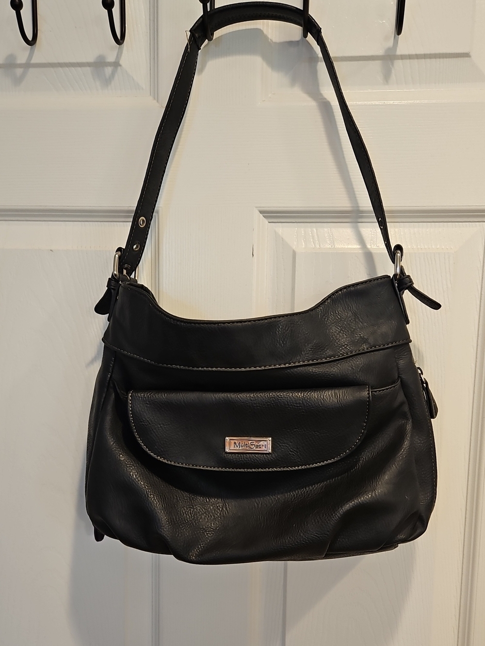MultiSac Black Shoulder Bag